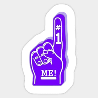 #1 ME! - IM Number one Purple Sticker